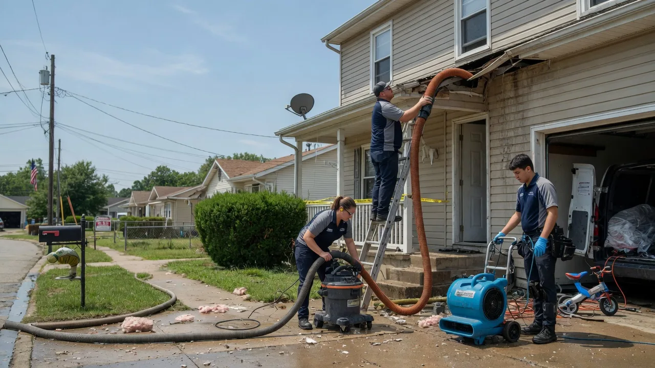 Water Damage Restoration in Orland Park, IL near me